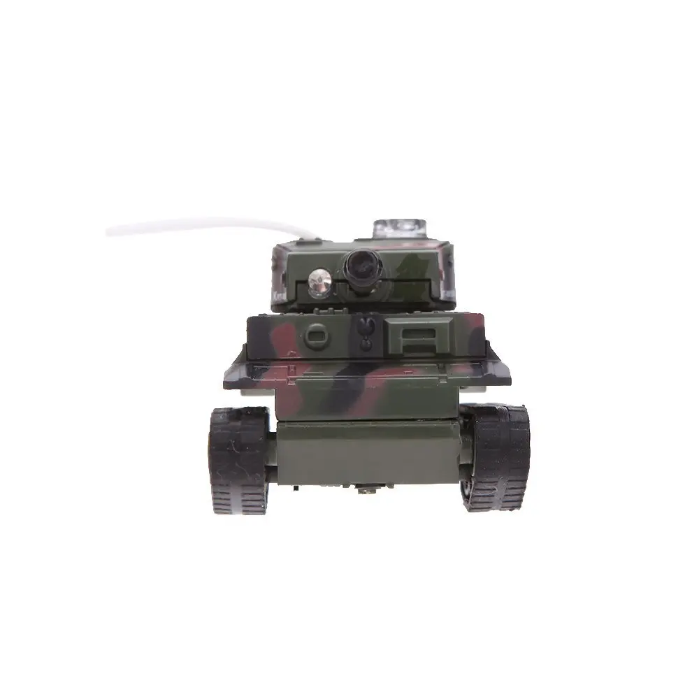 Happycow 777-215 RC Tank 2.5\' Mini Micro IR Remote Control RC Battle Tank a Best Gift for Kids and Children