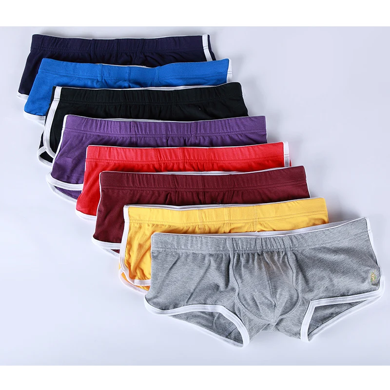 Mens Boxers Cuecas Gay Boxer Shorts Calvn Calzoncillos Slip Homme Sexy Men Underwear 1009-PJ