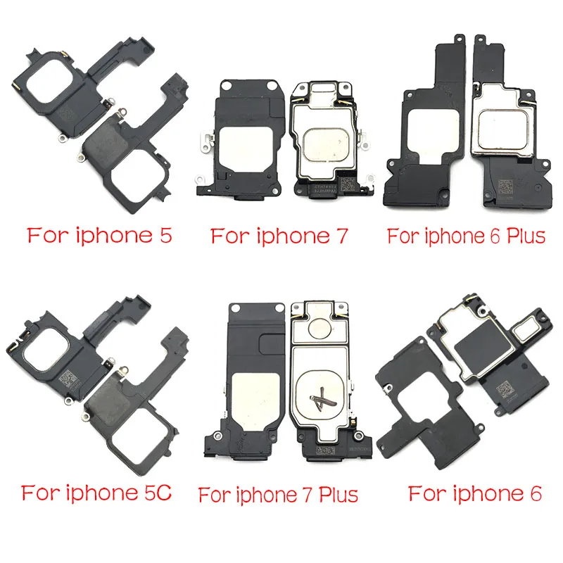 1Pcs For Iphone 5 5C 5S Se 6 6S 7 8 Plus X XS Max XR Loud Speaker Buzzer Ringer Replacement Accessories Parts