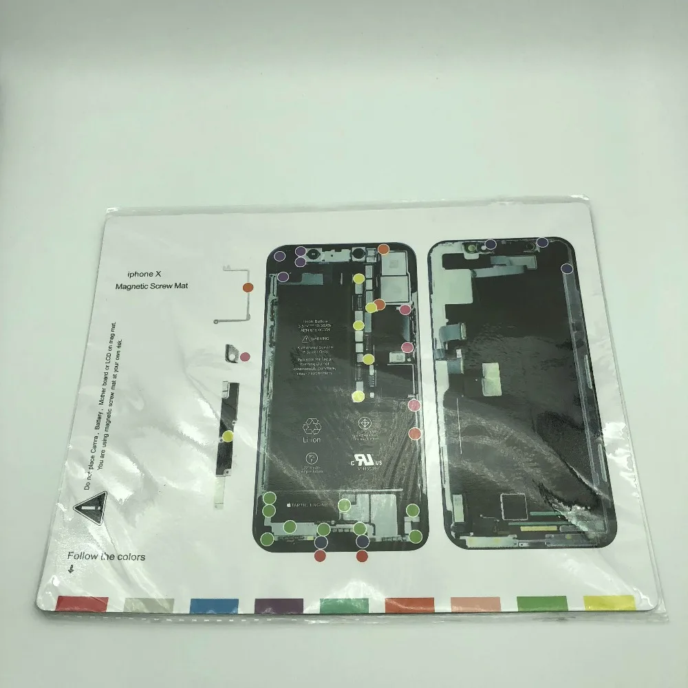 Newest Screw Mat  For iphone 8 To 13 pro max Magnetic Screw Mat Work Guide Pad Professional Plate Repair Tools