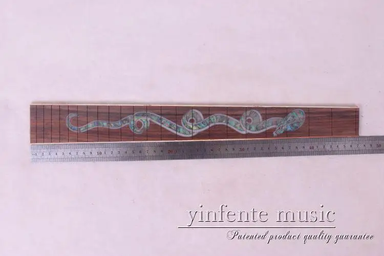 

new high Quality 1 x 24.75"electric Guitar Fretboard electric guitar rose Wood Fretboard Parts 5# inlay