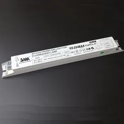 3AAA YZ-224EAA T5-E/TC-L 220-240V 2x24W Lampada fluorescente AC Reattori elettronici Avviamento istantaneo