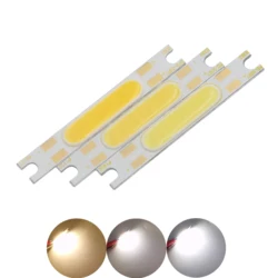 10PCS allcob 50mm 7mm LED COB Strip manufacturer Flip chip High lumen Light Source 3W-5W COB bulb lamp for Wall Lamp