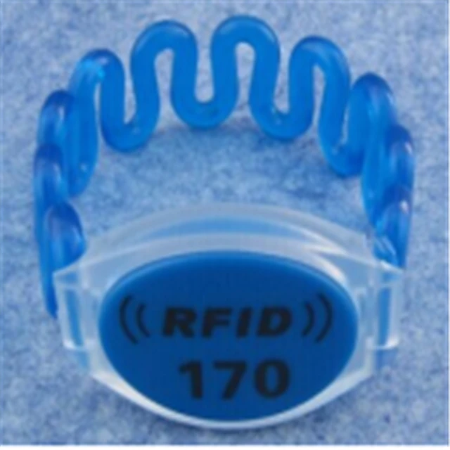 

125khz RFID wristbands sauna Resort Hotel waterproof bracelet with TK4100 chip