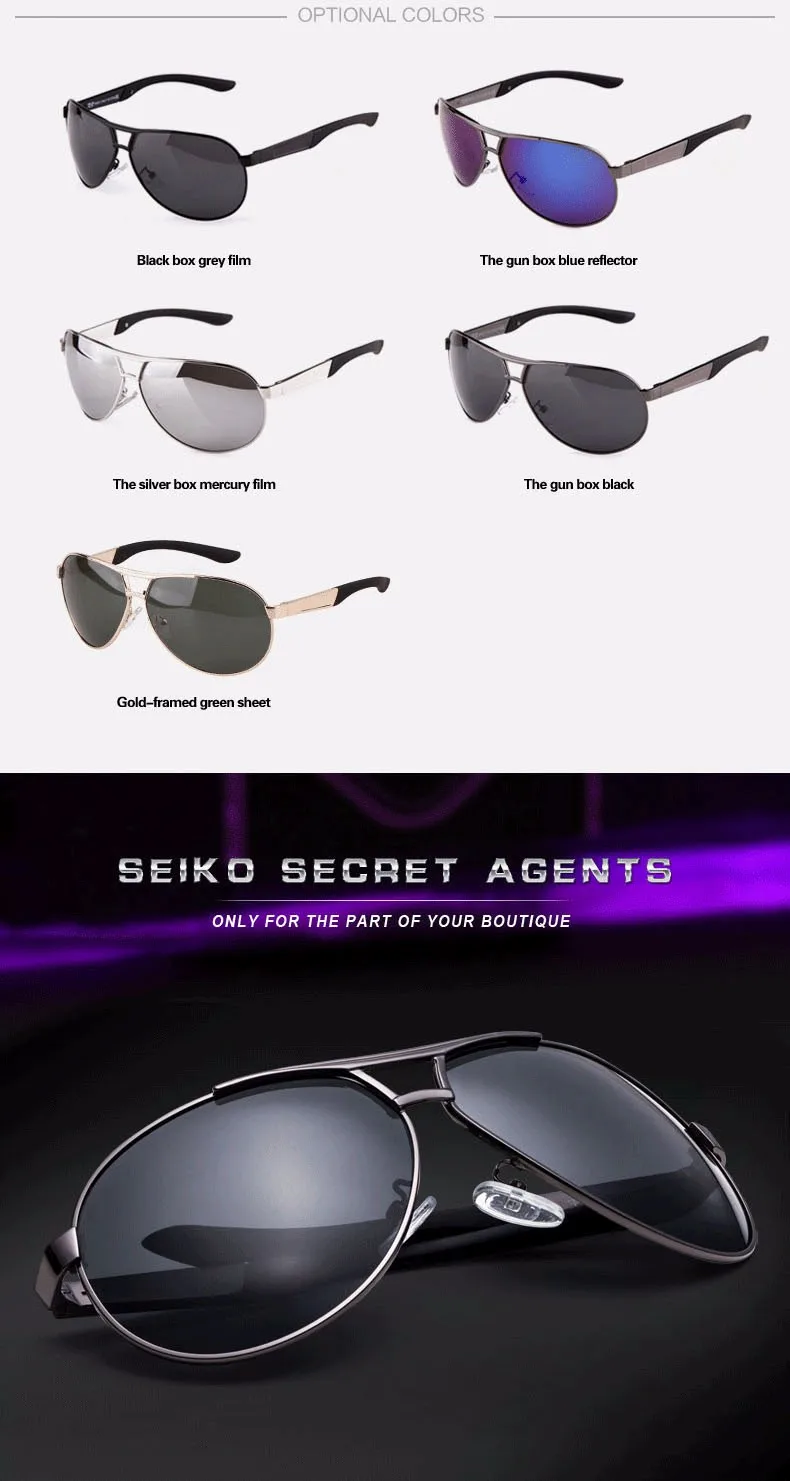 UVLAIK Hommes Lunettes De Soleil Polarisées Vintag... - Grandado