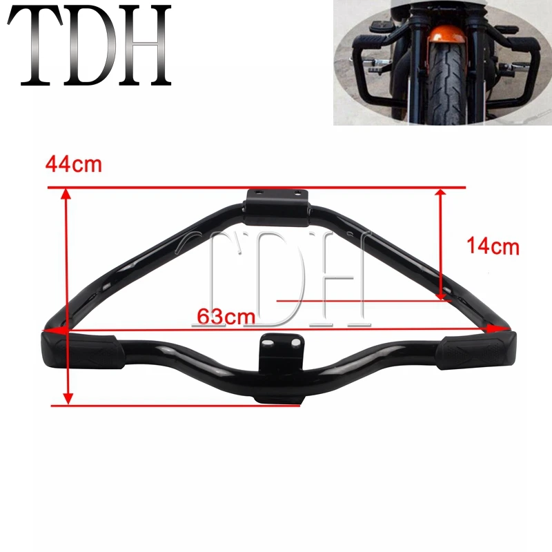 Motorcycle Highway Engine Guard Crash Bar For Harley Sportster 2004-2019 XL 48 SuperLow Iron 883 1200 XR1200R XL883R Custom 883C