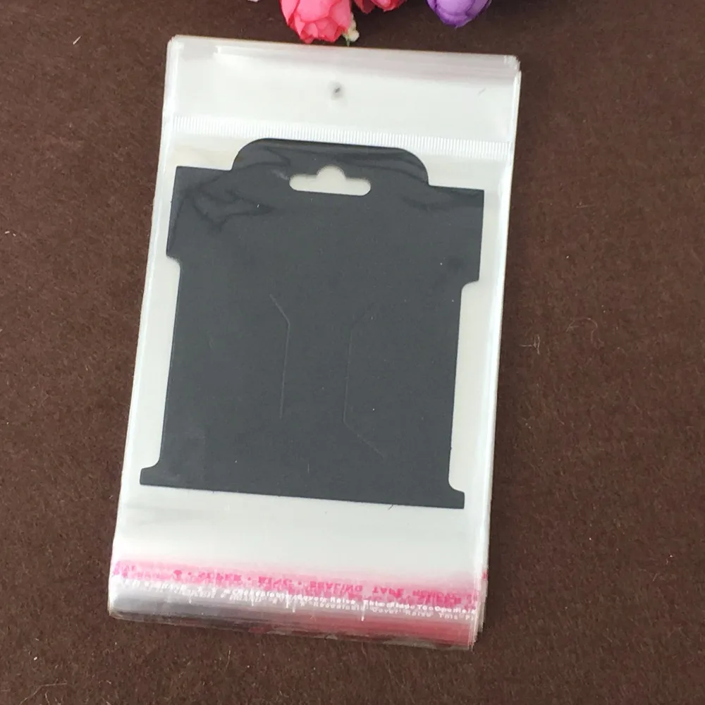 

200pcs Hairpin cards+200pcs OPP Bags Blank Jewelry Cards hair clip card jewelry display card, if custom logo will be extra cost