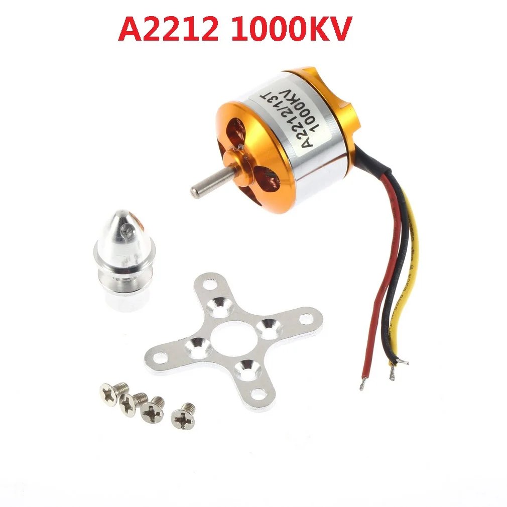 1pc A2212 Brushless Motor 930KV 1000KV 1400KV 2200KV 2450KV 2700KV For RC Aircraft Plane Multi-copter Brushless Outrunner Motor