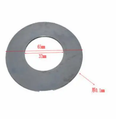 Forklift steering knuckle adjustment gasket 22214-30321 steering knuckle gasket 32mm steel sheet pad 65-32-0.1 0.1mm thickness