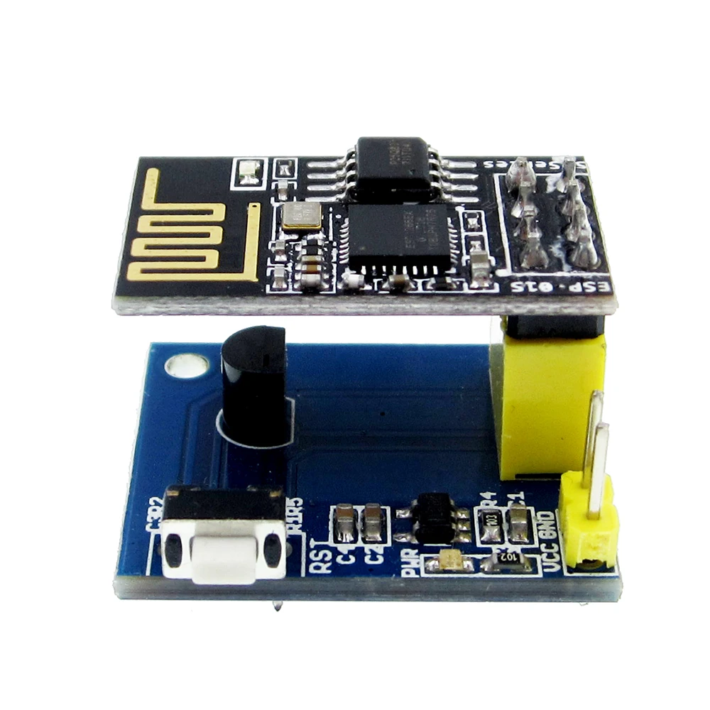 ESP8266 ESP-01 ESP01 DS18B20 Temperature Humidity Sensor Module Esp8266 Wifi Wireless NodeMCU Adapter Board IOT