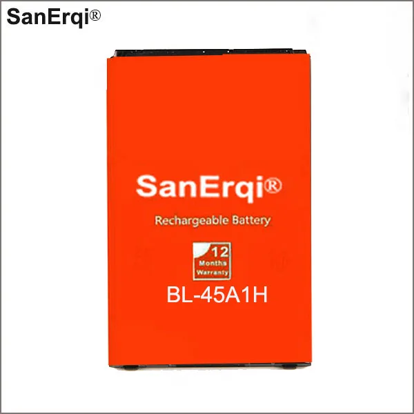 SanErqi-Battery for LG K10 LTE, BL-45A1H, F670L, F670K, F670S, F670, Q10, K420N, 2300mAh