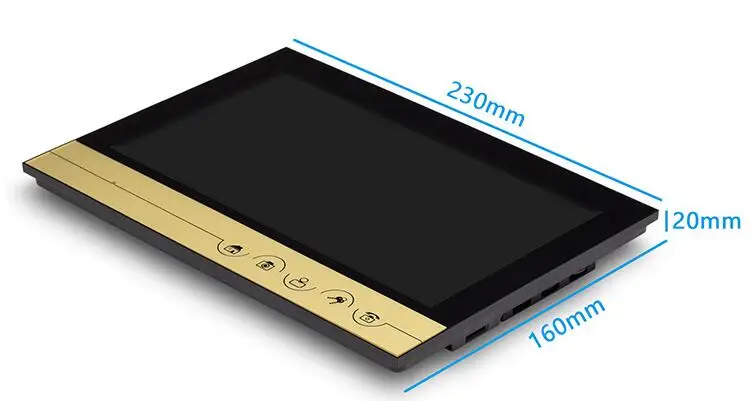 9 Inch LCD Screen For Wired Video Door Phone Without Camera