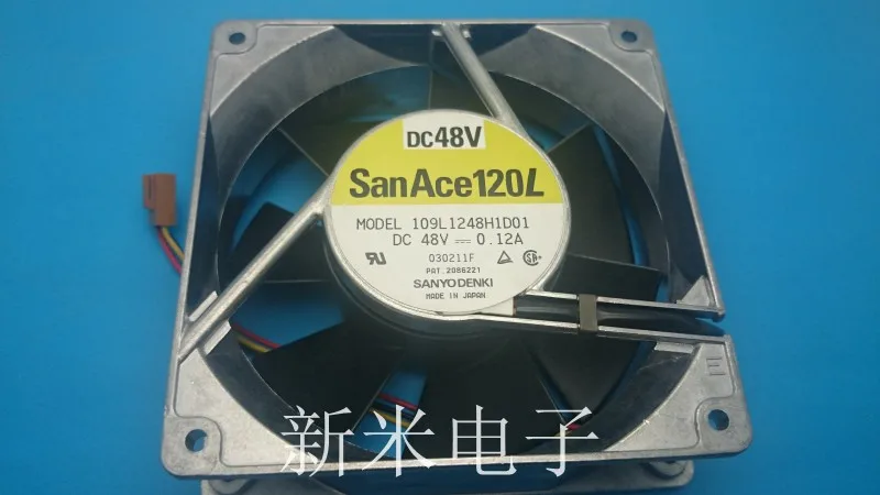 

USED SANYO DENKI SAN ACE 109L1248H1D01 48V 0.12A 12cm 12038 cooling fan