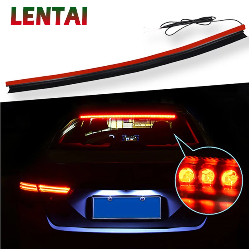 

LENTAI For Mercedes benz w204 Chevrolet cruze captiva Mazda 3 6 cx-5 Ssangyong 1PC Car High Mount Brake Tail Light Stop Lamp 12V