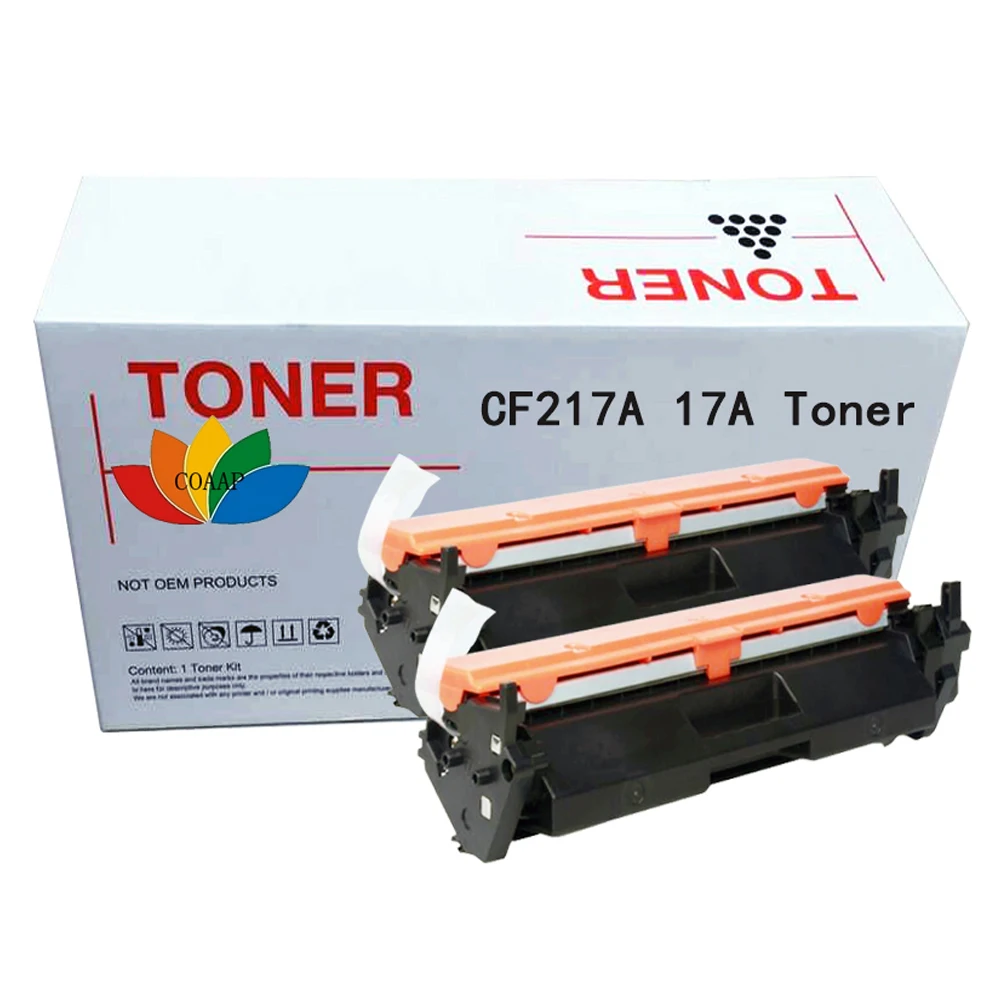 

2x CF217A CF217 217 17A 217A Toner Cartridge Compatible for HP LaserJet Pro M102a M102W 102 MFP M130a M130fn 130 130fn M102 M130