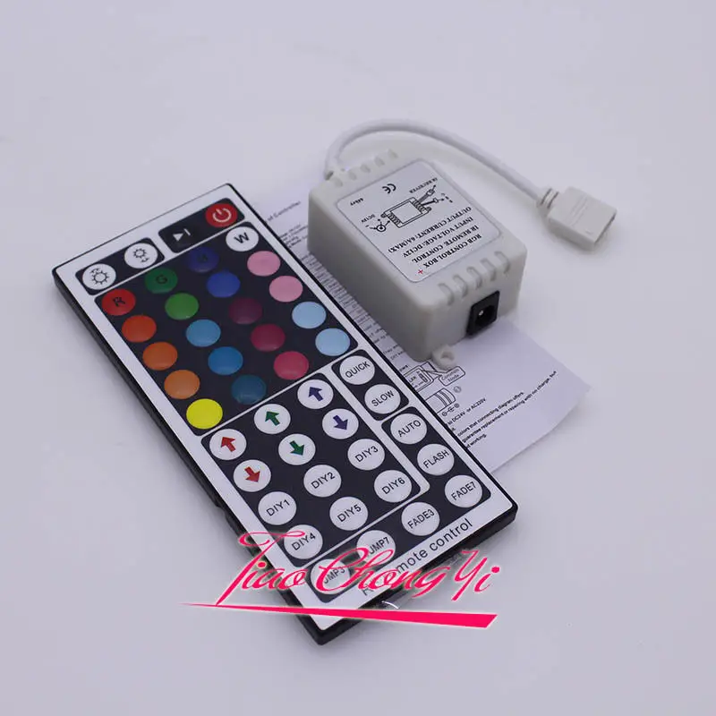 1pcs 44Key RGB RF LED controller 5-24V LED Dimmer For 3528 5050 RGB LED strip