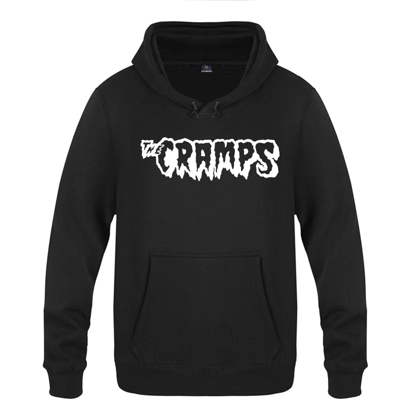 

The Cramps Garage Punk Hoodies Men Hip Hop Fleece Long Sleeve Pullover Sweatshirt Winter Skate Tracksuit Hoody Moleton Masculino