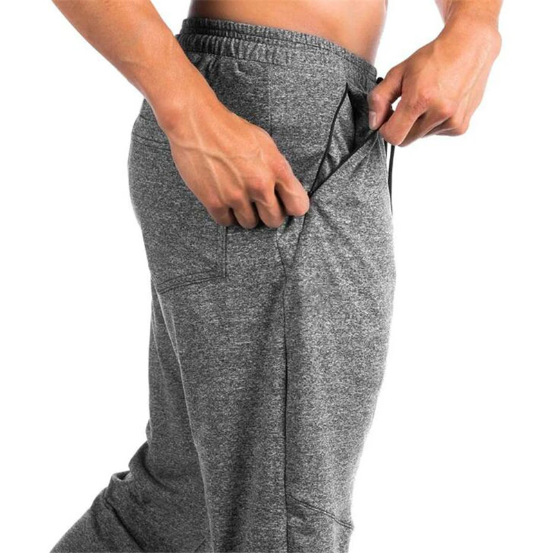 

Brand 2020 Summer New Fashion Thin Slim Fit Gyms Pants Men Casual Sweat Trouser Joggers Bodybuilding Fitness Sweatpants