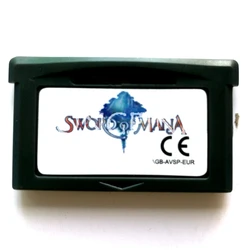 Scheda cartuccia di memoria inglese Sword Of Mana per accessori per Console per videogiochi a 32 Bit