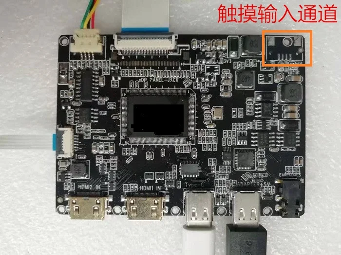 لوحة تشغيل شاشة عرض محمولة فائقة النحافة PS4 PRO مفتاح مزدوج من النوع c سلك إلى السلك 2K لوحة رئيسية عالية الوضوح