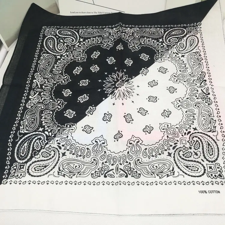 Hip Hop Bandana 100% Katoen Bandana Licht Blauw
