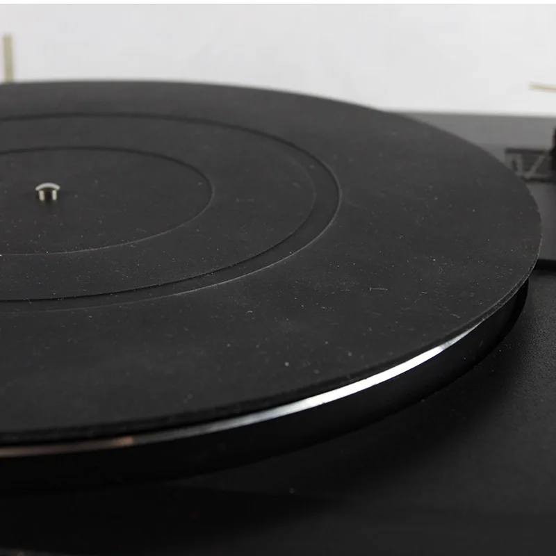 12 inches LP Silicone Pad Rubber Mat Anti Static Record Mat for Phonograph Turntable Vinyl Thickness 2MM Flat Soft Mat