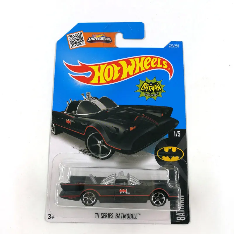 2016 Hot Wheels 1:64 Car TV SERIES BATMOBILE Collector Edition Metal Diecast Cars Collection Kids Toys Vehicle For Gift