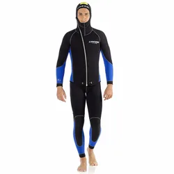 Cressi Medas Man 5mm Two Pieces Wetsuit Men Professional Neoprene Wetsuits Scuba Diving suit for Adults