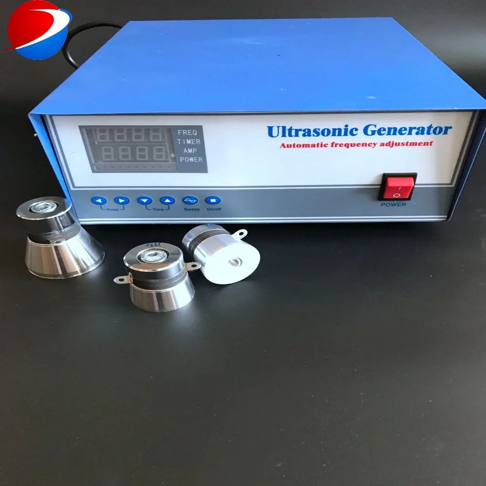 40khz/80khz Double Frequency Ultrasonic cleaning Vibration Generator for electronic, optics,medical,photovoltaic,labware, lens