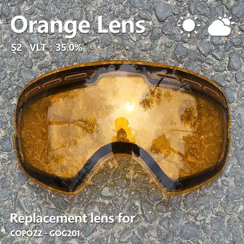 COPOZZ Sunny Cloudy Lens для лыжных очков GOG-201
