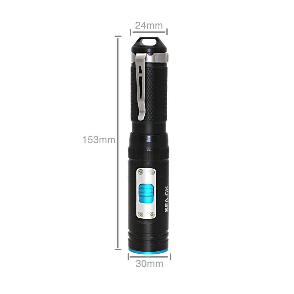 Underwater Diving diver Flashlight Torch XM-L2 led Light Lamp Waterproof 18650 battery white light xm l2 Tactical Lantern