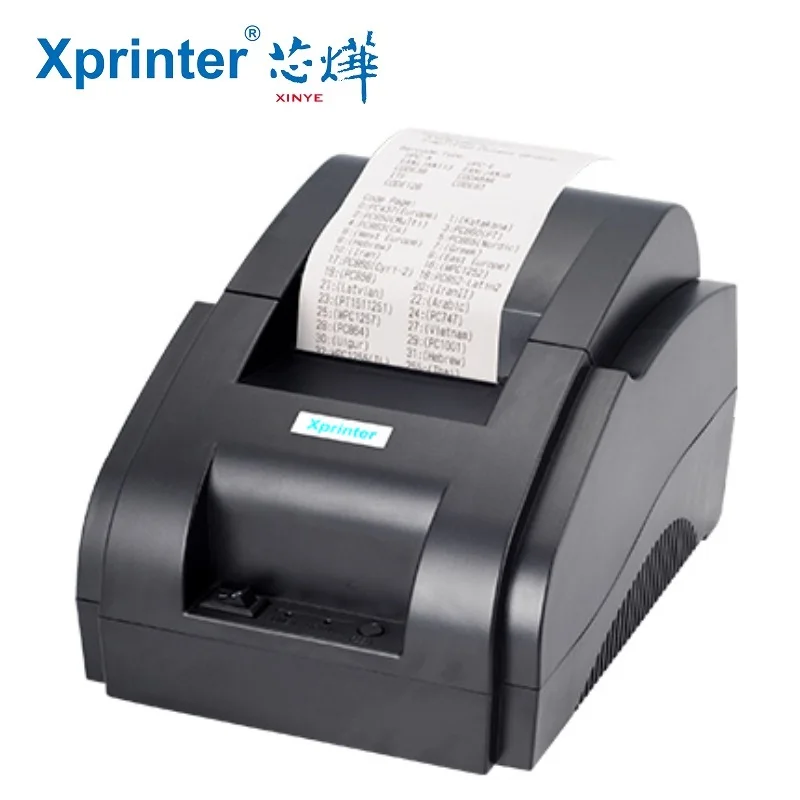 Mini 58mm Thermal Ticket Printer Thermal 58mm Pos Printer USB Interface 58mm Pos Receipt Printer Restaurant Bill Printer