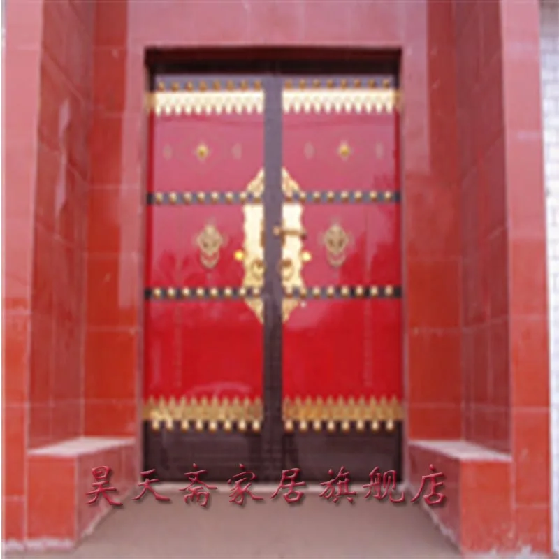 [Haotian vegetarian] copper door trim / ancient Accessories / undertake various door copper live HTJ-003