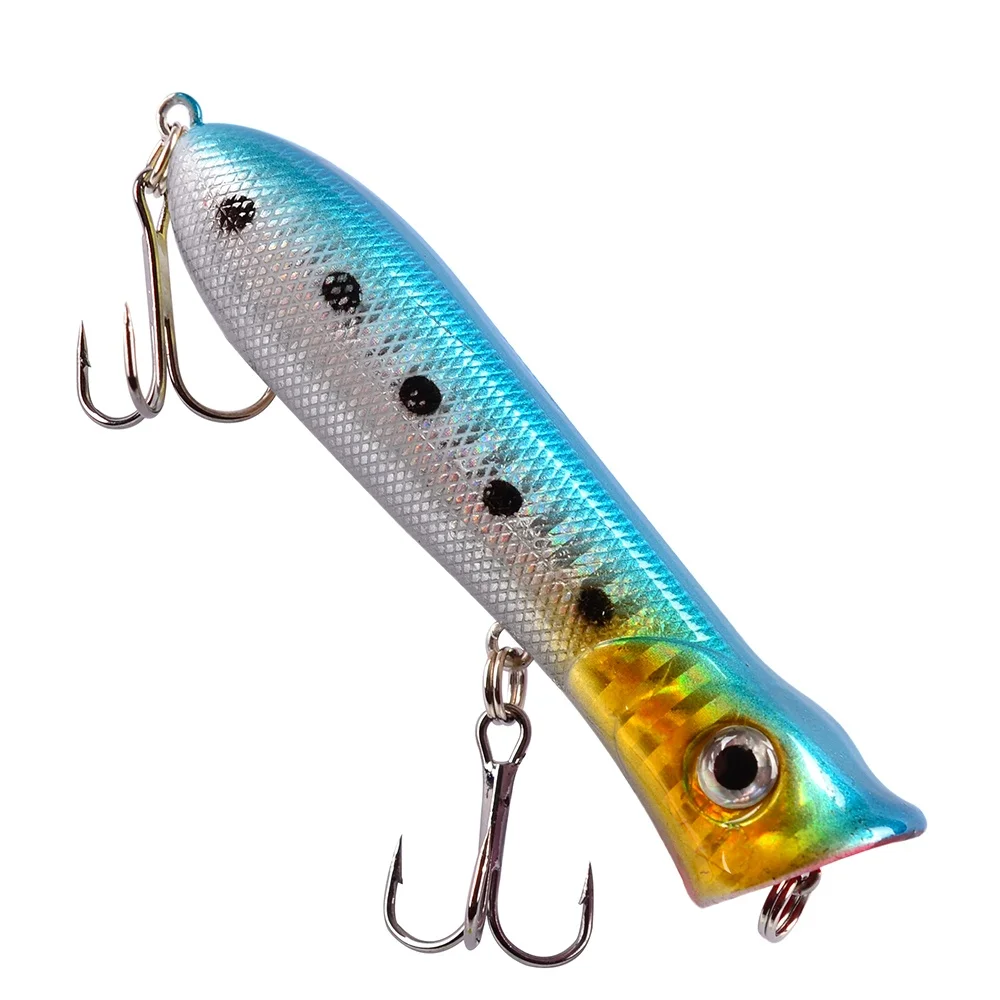 Popper Fishing Lure Wobblers 8cm 11.6g Floating Isca Artificial Hard Bait Crankbait Bass Pike Pesca Japan Carp Fishing Tackle