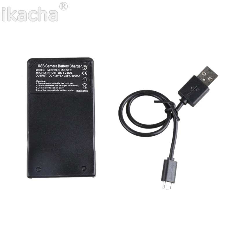 SLB-10A 10A SLB10A USB Battery Charger For Samsung SBC-10A SBC10A NV9 ES55 ES60 PL50 PL60 PL65 PL70 WB550 WB500 L100 L110