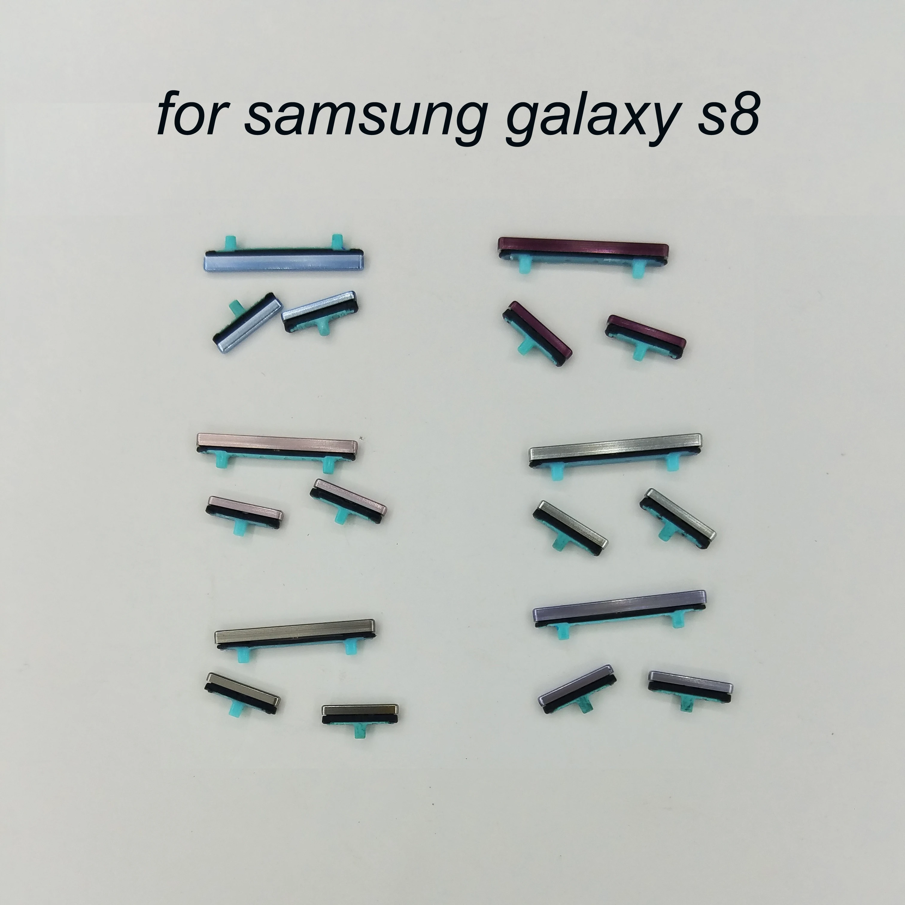 

For Samsung Galaxy S8 Plus G955 G955F G955FD G955V G955S Phone Housing New Side Key On Off Power Volume Button