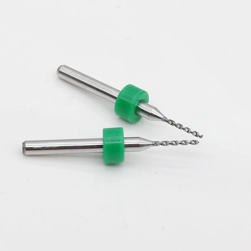 10/set 1.1mm 텅스텐 카바이드 인쇄 회로 기판 전기 드릴링 센터 드릴 비트 38mm