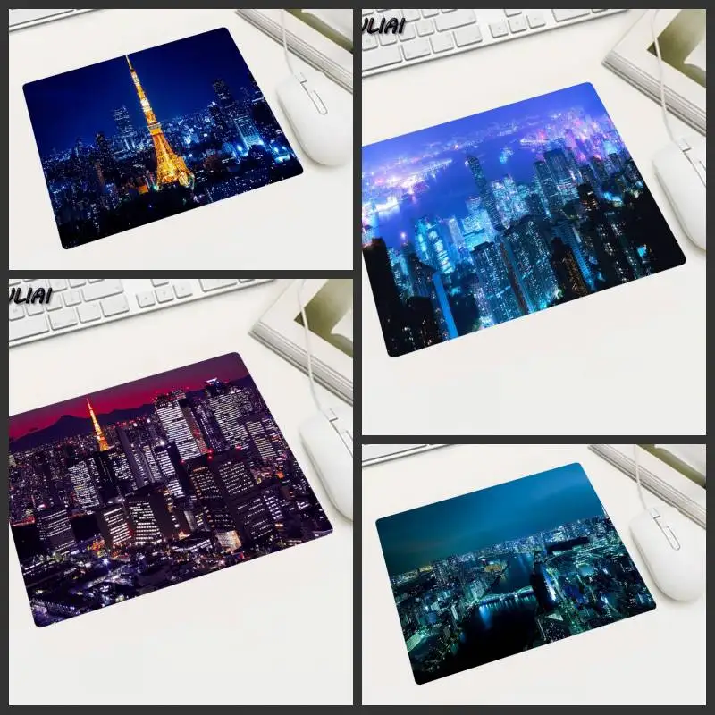 XGZ  Beautiful Night Landscape Game Gaming Laptop Mouse Pad Size 220mmX180mmX2mm and 250mmX290mmX2mm Mat Mousepad As Gifts