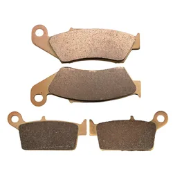 Motorcycle Parts Front & Rear Brake Pads Disk For Suzuki DR-Z400 DRZ400 DR-Z / DRZ 400 00-09 RM125 RM250 96-06 RMX250 99-00