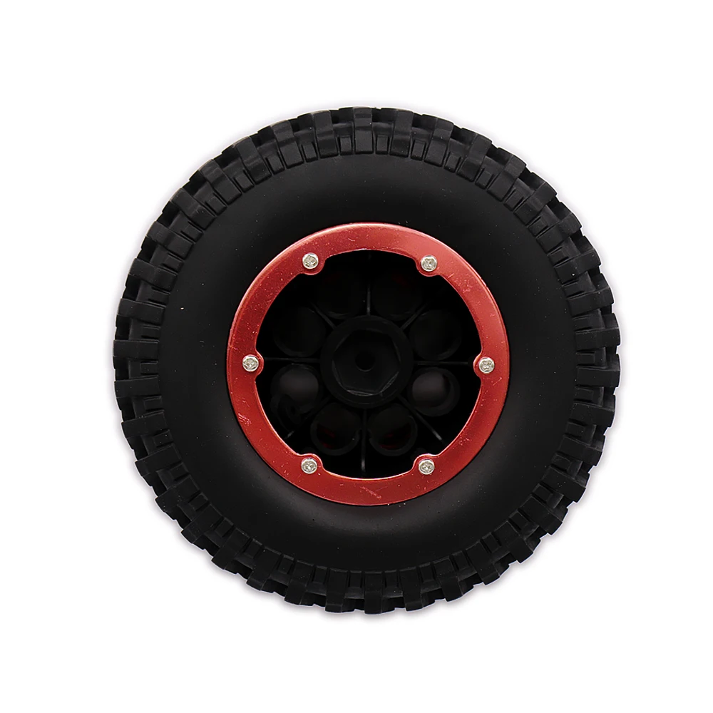 RC CAR 4 x 100mm Air-Filled Inflated 1.9 Bead Lock Wheel Tire Terrain Mud tread for 1:10 Rock Crawler Monster Truck