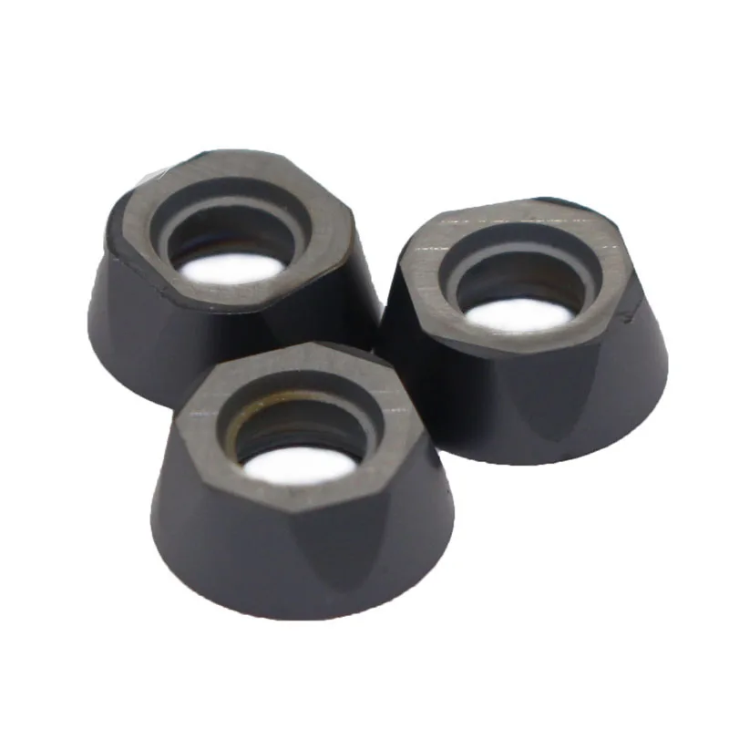 RPMT10T3MOE Js LF6018 10Pcs Draaibank Cutter Tool Voor Rvs Draaien Inserts Cnc Ronde Frezen Carbide Insert Slot Blade