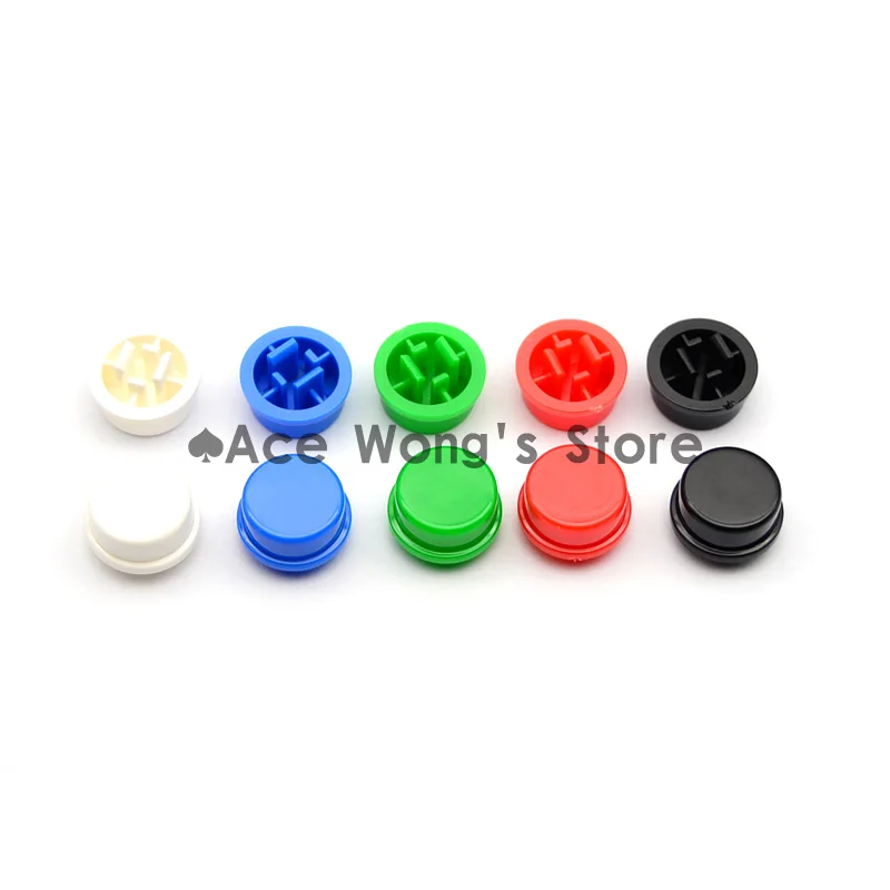 A24 Switch Tact Cap (6 colors) applied Tactile Push Button Switch Momentary 12 * 12 * 7.3MM