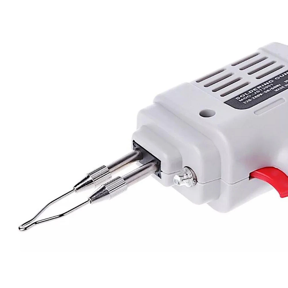 ไฟฟ้า Soldering Iron Gun ปืนความร้อนมือเชื่อมโลหะเครื่องมือบัดกรีลวดเชื่อมซ่อมเครื่องมือ Kit EU 220V 100W ใหม่
