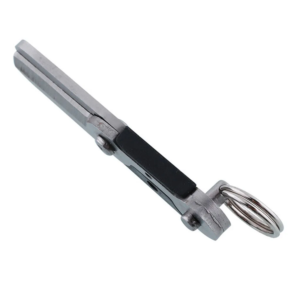 Mini Portátil Tesoura de Aço Inoxidável