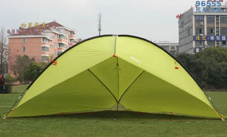 2Walls!Tarp tent/Top quality marquee account/large flysheet 4.8m suitable for family outdoor traveling