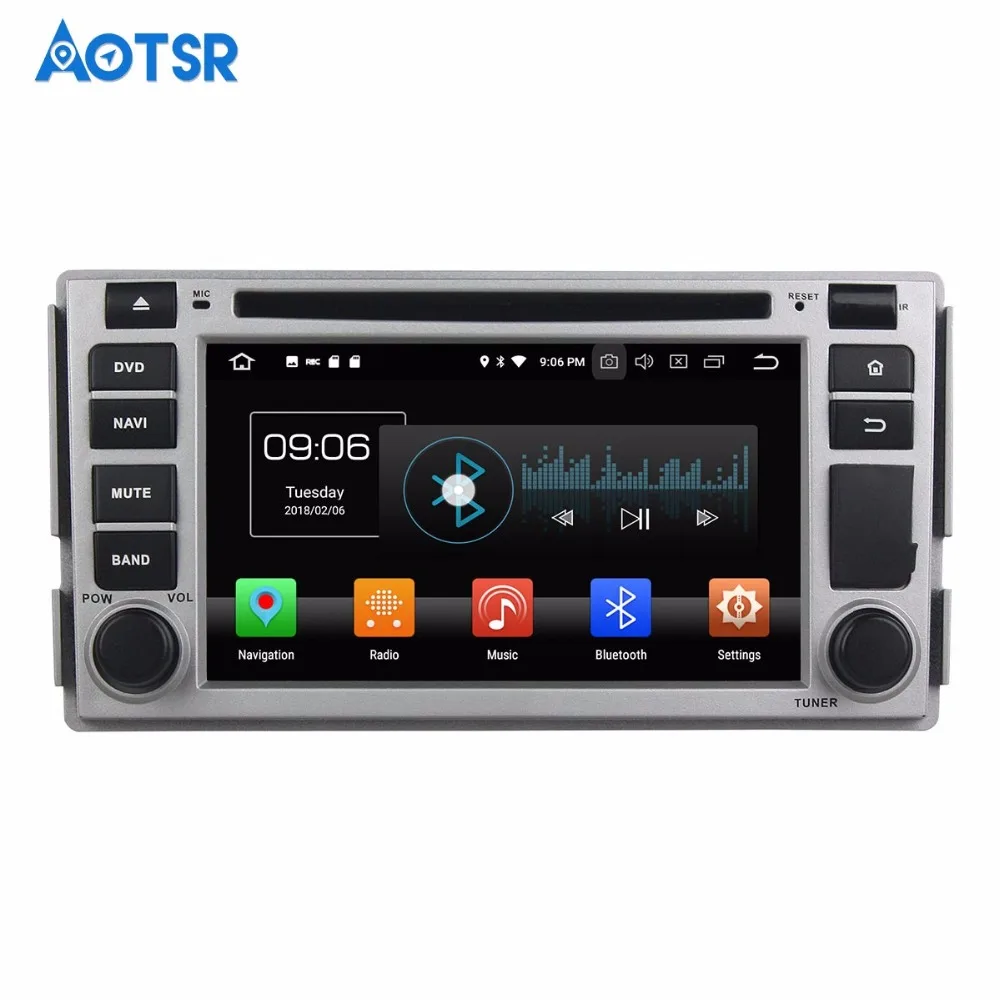 Android 13.0 Octa 8 Core 4GB RAM 64GB ROM Car DVD Player For Hyundai Santa Fe 2006-2012 GPS Navigation Radio Stereo Free Map IPS