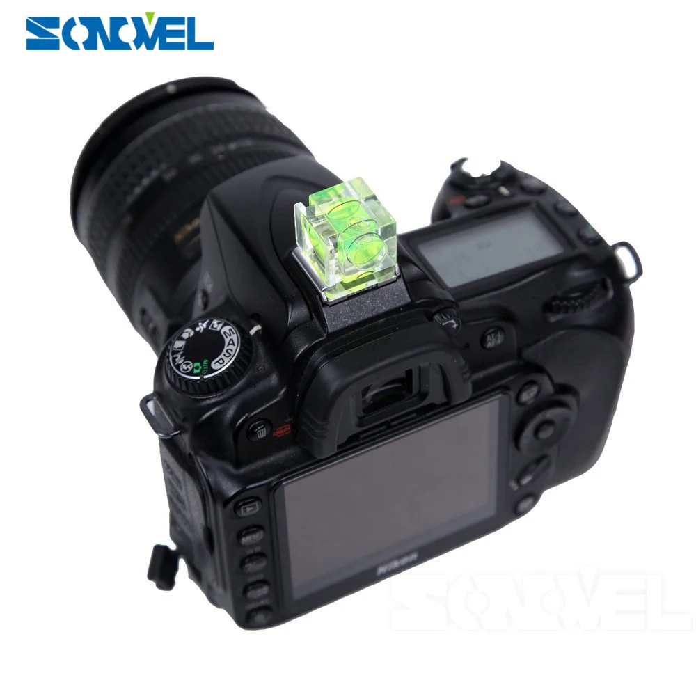 Одноосевой пузырьковый спиртовой уровень адаптер Горячий башмак для Dslr Slr камеры фотоаксессуары для CANON NIKON OLYMPUS Pentax