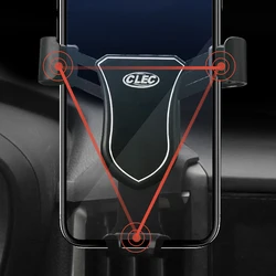 LHD! for Subaru Forester SK 2019 2020 2021 2022 Car Dashboard Air Vent Mount Gravity Phone Holder Stand Mobile Phone Bracket