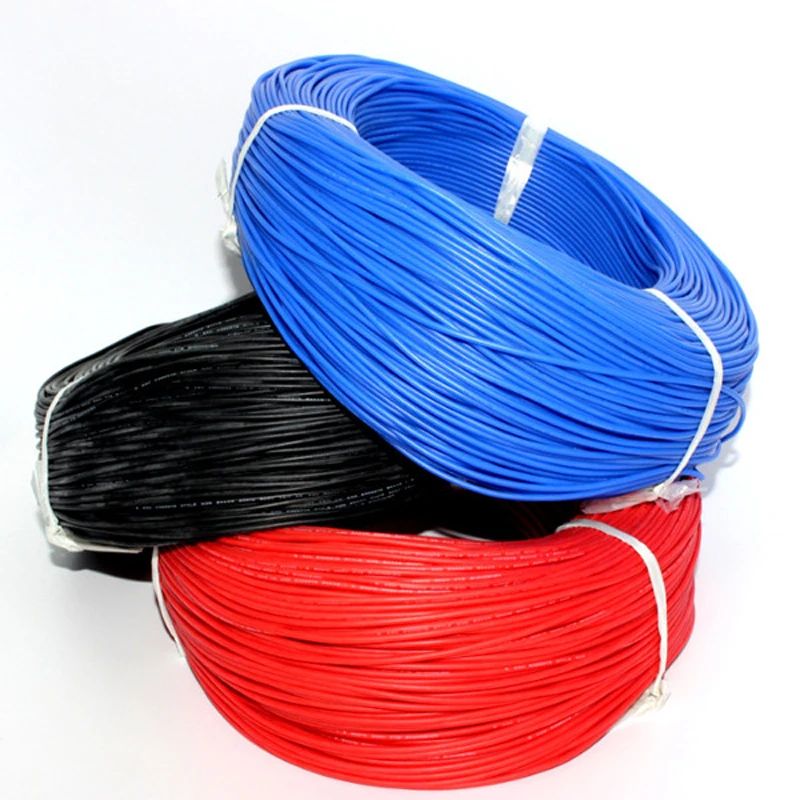 600 Meters/Roll  UL1007 Wire 24awg 1.4mm PVC Electronic Cable UL RoHS Certification