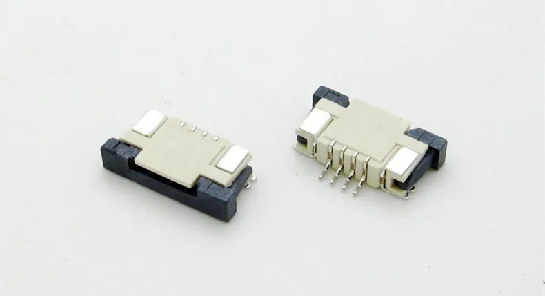 WZSM New FPC FFC Cable Connector Socket 1.0mm Pitch 4pin 6pin 8pin 10pin 12 Pin 14Pin 16Pin 20Pin 24pin 30Pin Flip Through